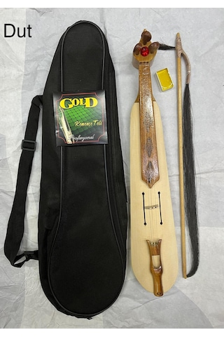 Dut Ağacı Karadeniz Kemençe Atkılı Yay+ 1 Takım Kemençe Teli + Reçine + Kılıf Dahildir