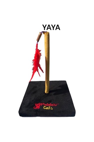 Yaya Yaylı Kedi Oyuncağı 28 Cm