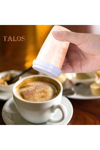 Besthome1 Kabartma Şeker Kapaklı Elek Nem Geçirmez Çalkalayıcı Tarçın Tozu Biber Kakao Un 1/2/3 Adet Plastik Diğer