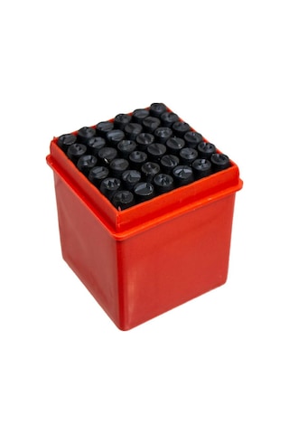 Partner Pt03043 Çelik Harf Rakam Zımba Takımı 5 Mm 36 Parça