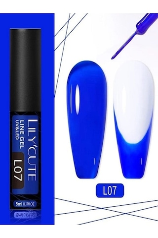 Lıly Cute Nail Art Dizayn Boya Fırçalı 5 Ml L-07