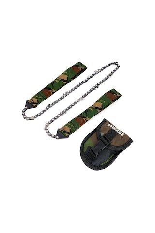 Hegi 818100061 Cep Tipi Zincirli El Testeresi 65cm - Kamuflaj