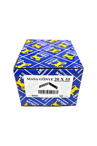 Arslan Mamulleri Masa Gönye 20x55 50'li Paket Renkli