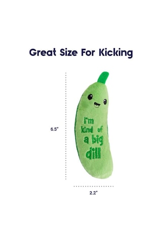 Crunch Pickle Kicker Dental Catnipli Kedi Çiğneme Oyuncağı - Diş Sağlığını Destekleyici