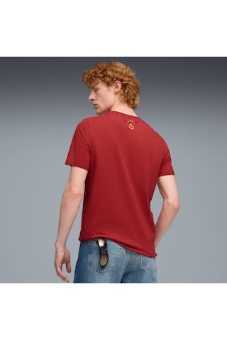 Puma Galatasaray Ftblculture Erkek Tişört 782916 01 KIrmızı