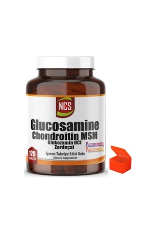 Ncs Glucosamine Chondroitin Msm Collagen 120 Tablets + Hap Kutusu