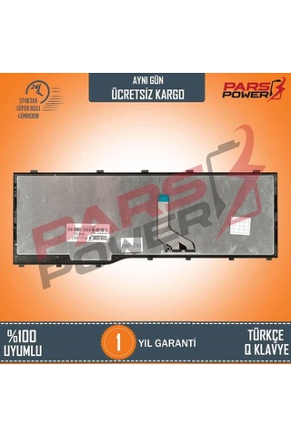 Fujitsu Uyumlu Siemens Ah532/G21. N532/G21 Notebook Klavye Siyah Tr Siyah - Çerçeveli N11.5279