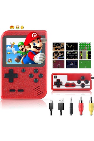 400 Oyunlu Atari Sup Game Box Konsollu Model Tv Bağlanan El Konso