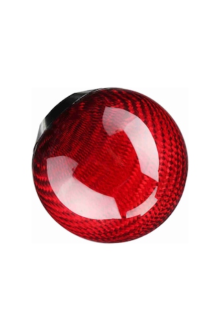 Moveevo Kırmızı Metal Evrensel Vites Topu, 3 Adaptörlü 7mm,9mm,9mm , Dayanıklı Malzeme, Manuel Vitesli Araçlar İçin Sk026-1 Kırmızı