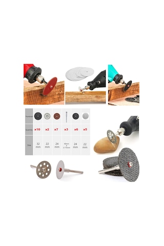 Gravür Kalıpçı Makinası için Ahşap Metal Plastik Kesme Mini Disk