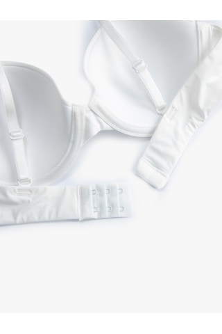 Koton Push Up Sütyen Dolgulu Balenli Destekli Basic Ekru 4slk10194mk Ekru