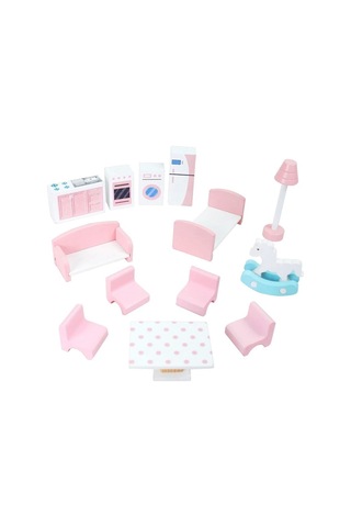 T2010 Ahşap Kaydıraklı Ev 3 Katlı -okutan Hobi