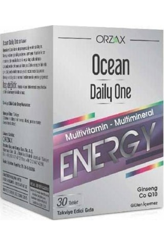 Ocean Daıly One Energy Gınseng 30 Tablet