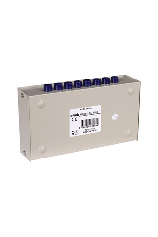 S-link Sl-158c 8x1 Port Vga Switch 8 Giriş - 1 Çıkış Çoklayıcı Çoğaltıcı