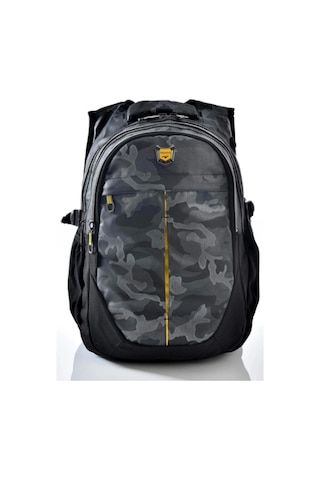 Relaxion Kamuflaj Desenli Okul Sırt Çantası 2235 Gri