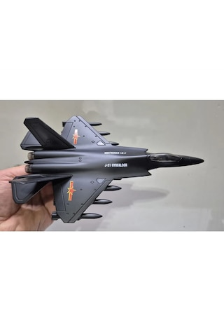 Oyuncak Metal Uçak J31 Gyrfalcon Fıghter Navy Air Force 5.nesil