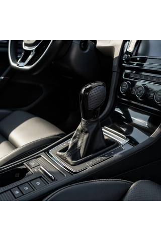 Vw Golf 6 7 7.5 Passat B7 B8 Jetta Mk6 Dsg Yenileme Dekor Kapağı Siyah Delikli Deri Renkli