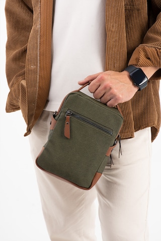 M 422 Mega Bag Erkek Portföy Omuz Çantası Yeşil-taba-yesil-taba