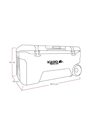 Igloo Coremax 75 Tekerlekli Buzluk 75 Litre Çok Renkli