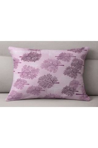 60x80cm Yastık Kılıfı, Pamuklu Kaliteli Kumaşlı, Fermuarlı, Sadece Kılıf Mor