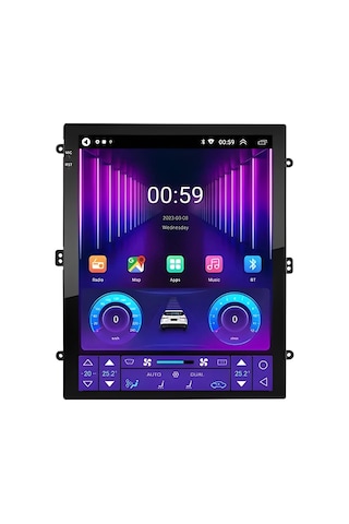 Lovion 6gb Ram 64gb Hafıza Wm-746 Qled Nissan Navara 2017-2020 Tesla Android Multimedya Teyp 10.25"