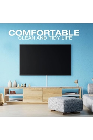 4 Metre 25x16 Kendinden Yapışkanlı Kablo Kanalı 4m 10 Adet X 40cm Kablo Gizleyici