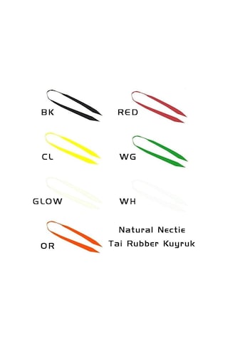 Coh Natural Nectie Tai Rubber Kuyruk - Wh