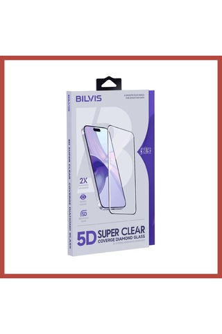 Erdo Ticaret İphone 13 Pro Max Bilvis 5d Super Clear Diamond Cam Ekran Koruyucu Erdotıca
