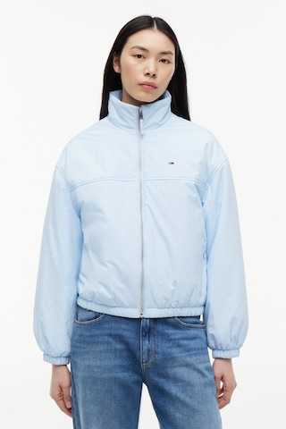 Tommy Hilfiger Tjw Kadın Dolgulu Dik Yaka Mavi Ceket-16393
