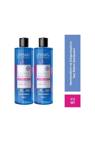 Hyaluronic & Collagen Ekstra Dolgunlaştırıcı Saç Bakım Şampuanı-350 Ml-vegan X2