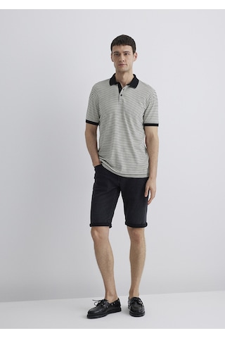 Mavi - Nicholas Dark Smoke Mavi Black Jean Şort 0416081307 Turuncu