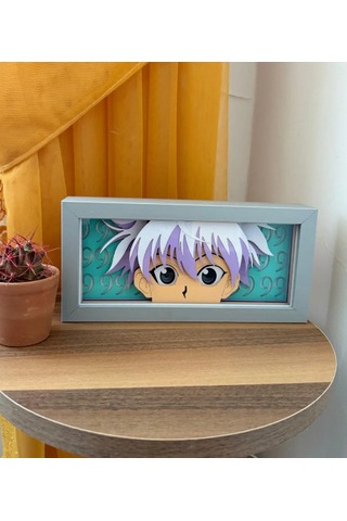 Killua 3d Led Aydınlatma - 16 X 26 Renkli