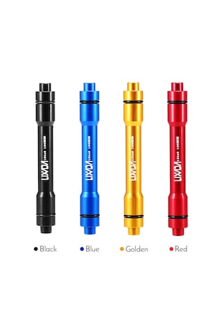 Ximistore9 Alüminyum Bisiklet 15mm Toros Ağzı 9mm Hızlı Çıkarma Dönüştürücü Ebatı 112x15mm Siyah