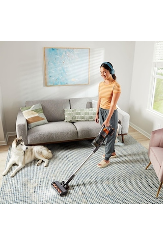 Worx WX038 20V 105 W Çift Akülü Kömürsüz Siklonik Sistem Şarjlı Dikey Süpürge
