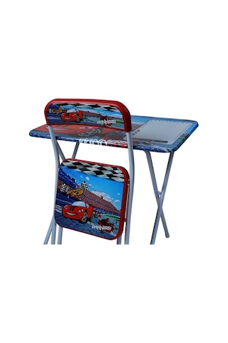 Çalışma Masası Masa Sandalye Cars Arabalar Çalışma Masası
