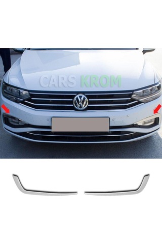 Volkswagen Passat B8.5 2019 Sis Çerçevesi Paslanmaz Çelik 1