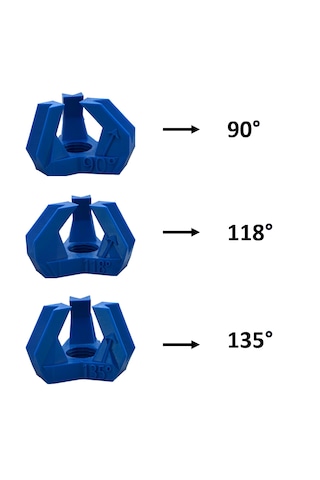 Dremel Uyumlu 3 Açılı Matkap Ucu Bileme Aparatı