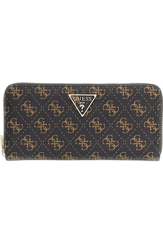 Guess Laurel Iı Büyük Boy Kadın Kahverengi Cüzdan Swql7459146-bnl Kahverengi