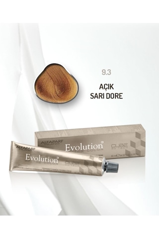 Evolution Saç Boyası 60 Ml No: 9.3 Açık Sarı Dore