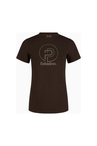 Eskadron 24 Platinum Kadın T - Shirt Slim Fit Kahverengi