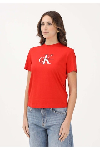 Jeans Kadın Tişört Lv047b865g Kırmızı