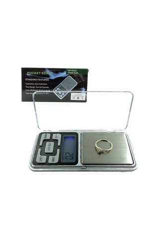 Dijital Hassas Elektronik Kuyumcu Cep Terazisi Tartı 200 Gr 0.01 Gr Antrasit - Mavi - Siyah