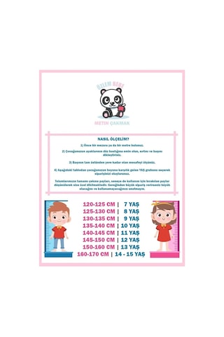 7-12 Yaş Arası Çocuk Ekru Elyafsız Pazen Uyku Tulumu Ekru