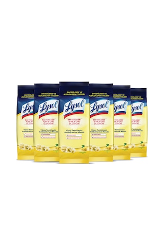 Lysol Yüzey Temizleyici Mendil 432 Yaprak (6 x 72)