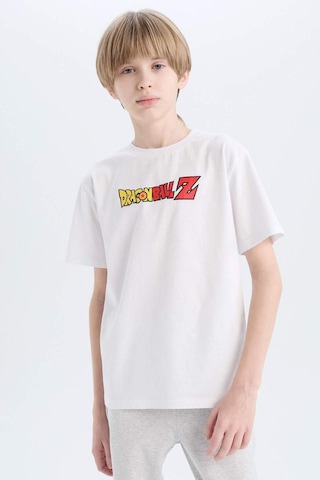 DeFacto Erkek Çocuk Dragon Ball Bisiklet Yaka Sırt Baskılı Kısa Kollu Tişört E3120A825SMWT34