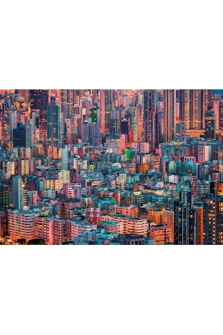 Clementoni Collection-the Hive, Hong Kong, Puzzle 1500 Parça - 31692