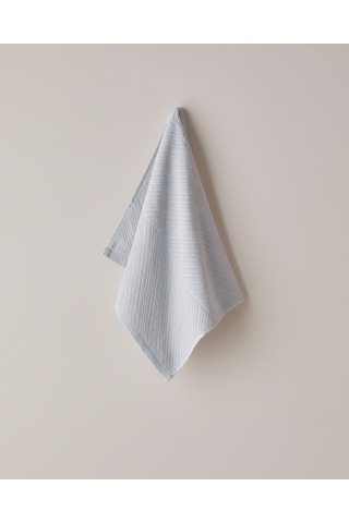 English Home Twill Pamuk Yüz Havlusu 50x70 Cm Açık Gri Açık Gri