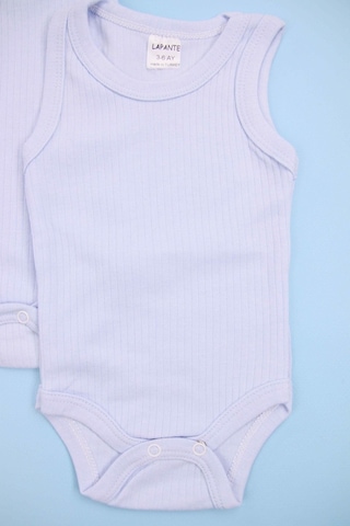 Fitilli Mavi 3'lü Bebek Çıtçıtlı Body/zıbın Mavi