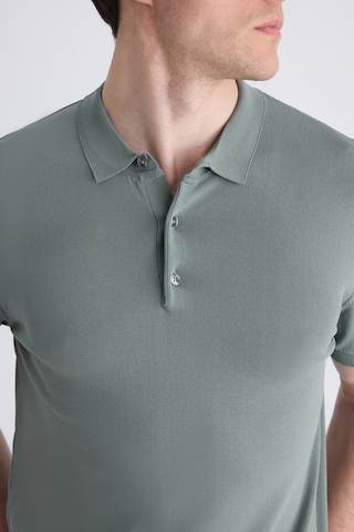 D's Damat Ds Damat Slim Fit Koyu Yosun Düz Örgü Yazlık Rayon Triko T-shirt 4hf069421001m Ky1