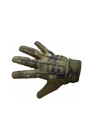 Kauçuk Masfal L Beden Cay235 Taktikal Eldiven Kamuflaj